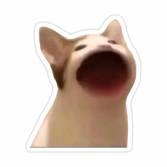 Pop Cat Sticker TEstore001
